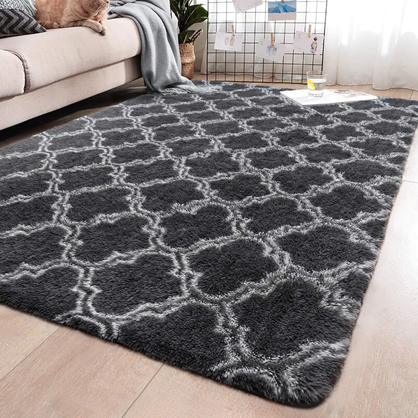 Large Shag Area Rugs