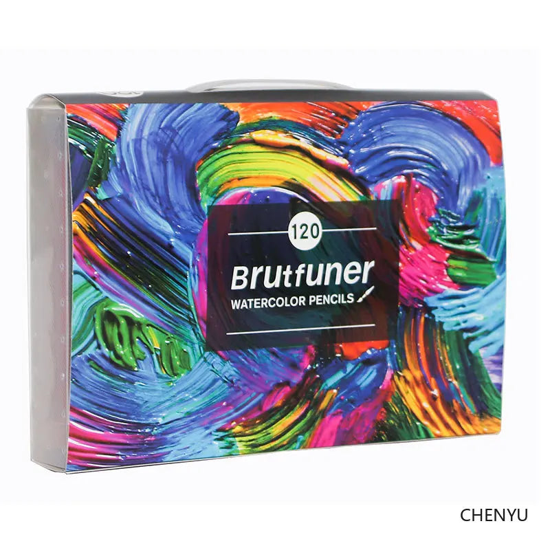 Brutfuner 48/72/120/150/160/180Colors Pencils Professional Oil Wood Soft Watercolor Pencil For School Draw Sketch Art Supplies