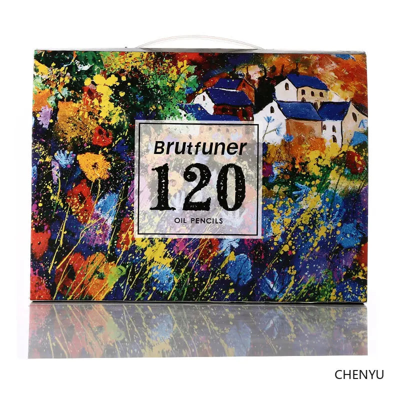 Brutfuner 48/72/120/150/160/180Colors Pencils Professional Oil Wood Soft Watercolor Pencil For School Draw Sketch Art Supplies