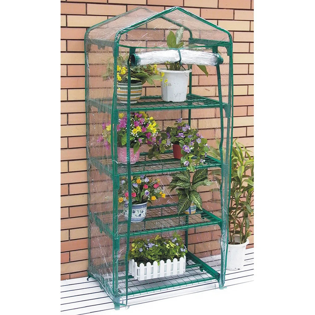Transparent Garden Warmer Cover PVC Flower and Plant Insulated Warming Shed Greenhouse Warming Sunroom Rainproof Cover