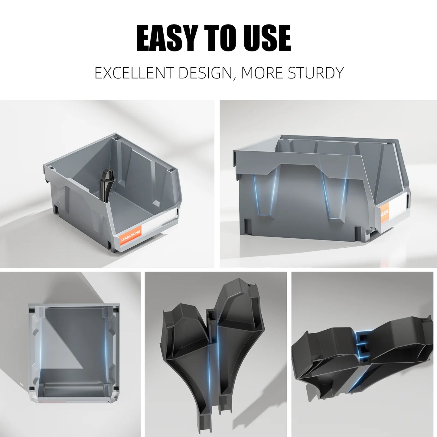 24pcs 5x4*3"Tray Organizer