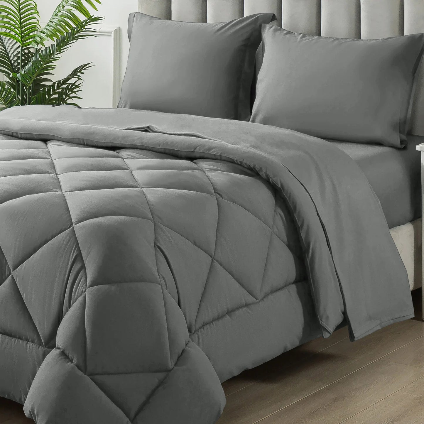 5-7 Pieces Bed in a Bag, Bedding Set