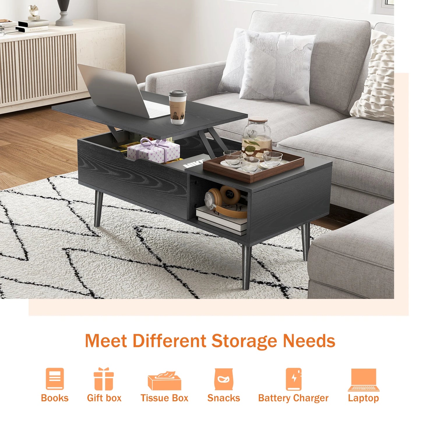 JHK Coffee Tables 39.37"x19.7"
