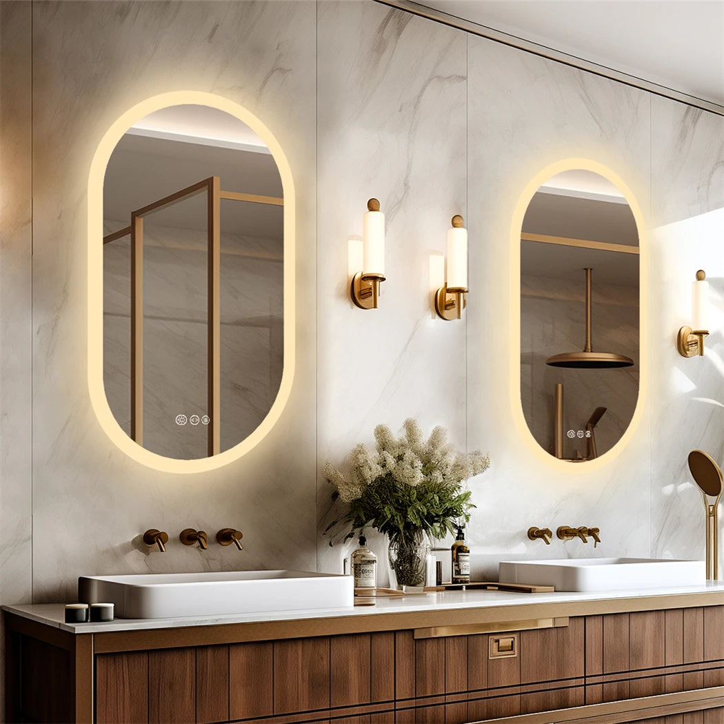 Oval Smart Mirrors 32 x 20 in
