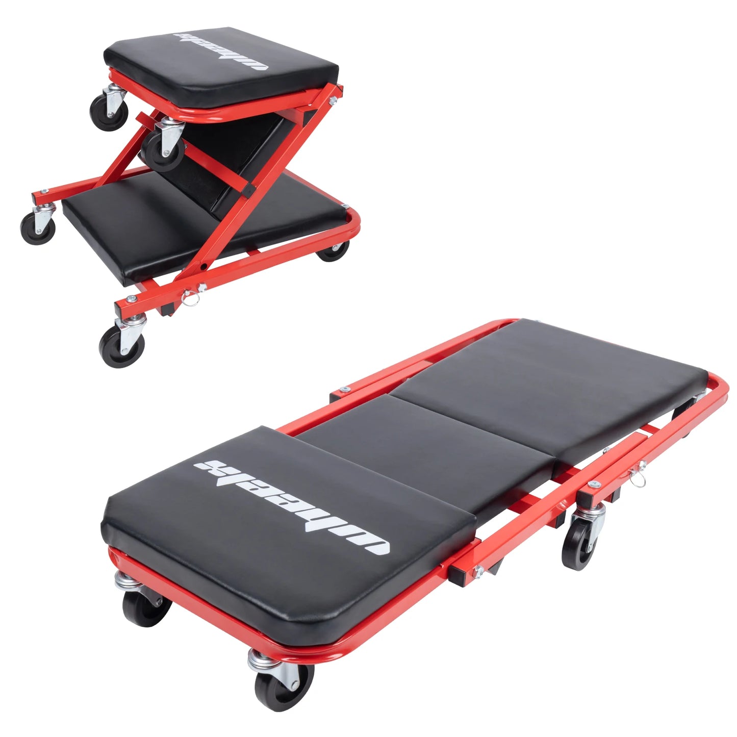 3-in-1 Rolling Mechanic Creeper Z Seat