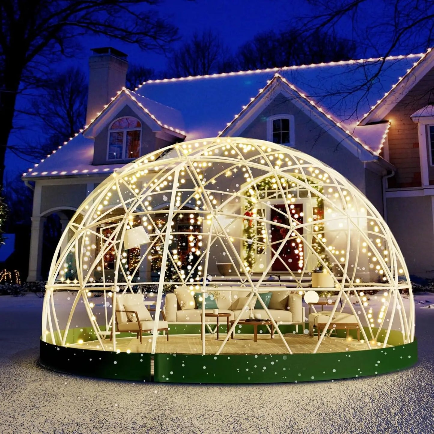 12FT Waterproof Garden Bubble Dome Tent House