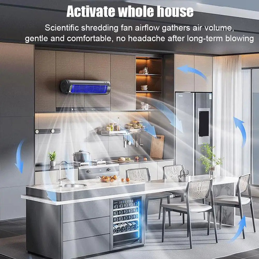 Three-speed Summer Kitchen Fan Wall Portable Conditioner Cooling Air Fan