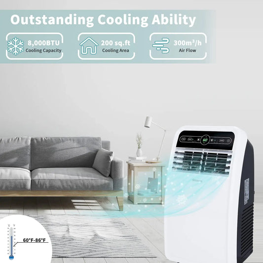 Shinco 8,000 BTU Portable Air Conditioner