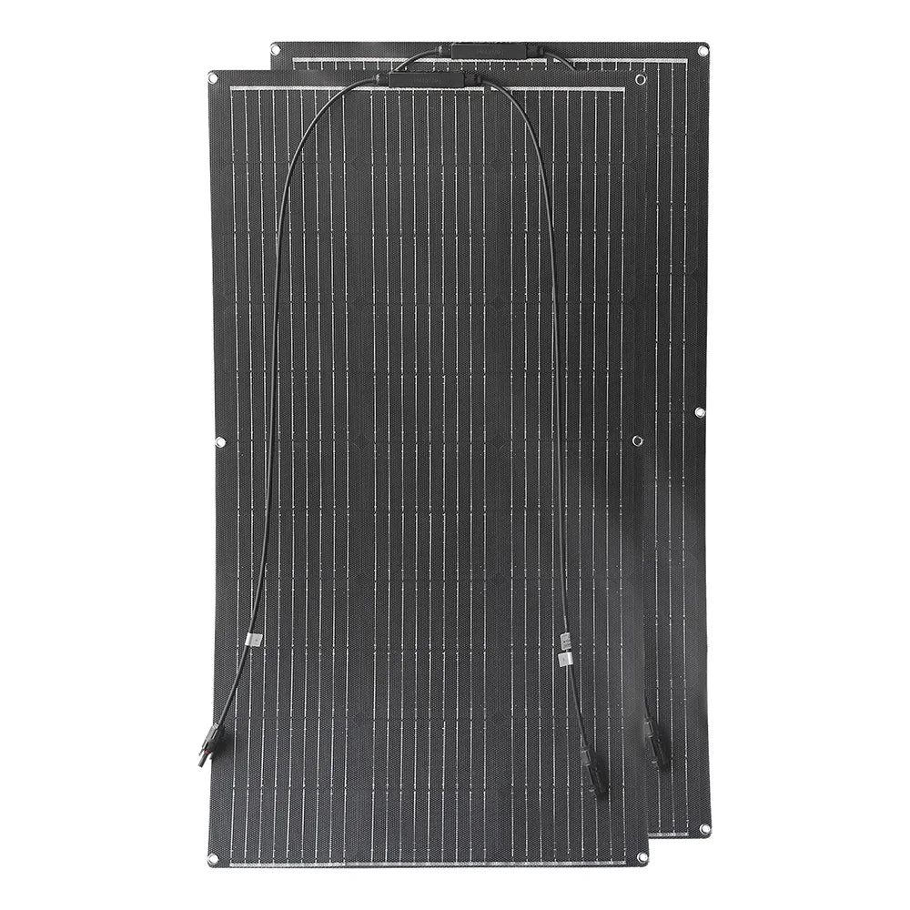 solar panel kit and 300w 200w 100w flexible solar panels 12v 24v high efficiency battery charger module
