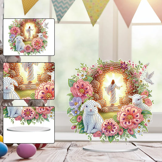5D DIY Diamond Art Tabletop Decorations