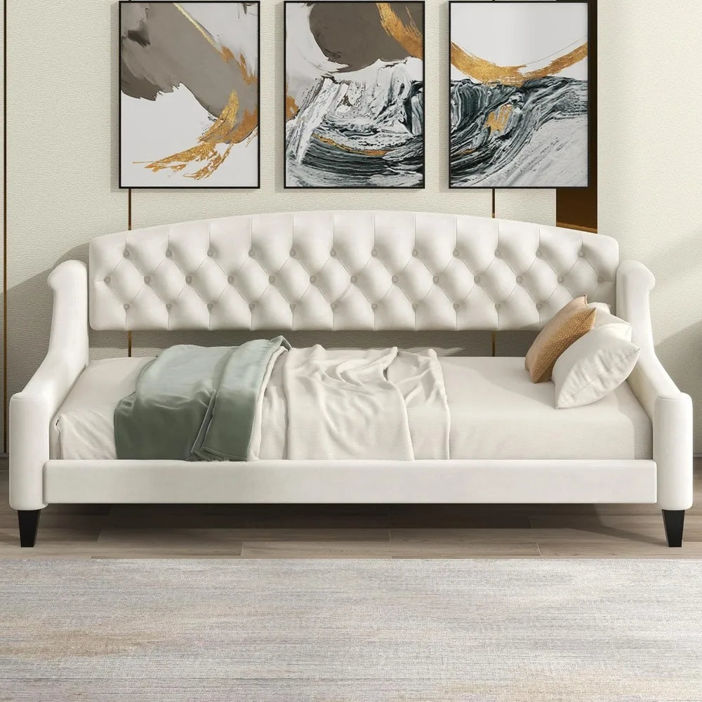 Luxury Tufted Button Daybed