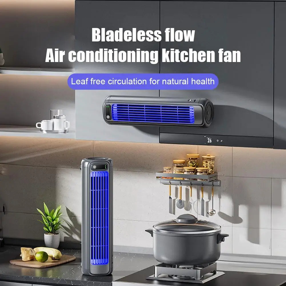 Three-speed Summer Kitchen Fan Wall Portable Conditioner Cooling Air Fan