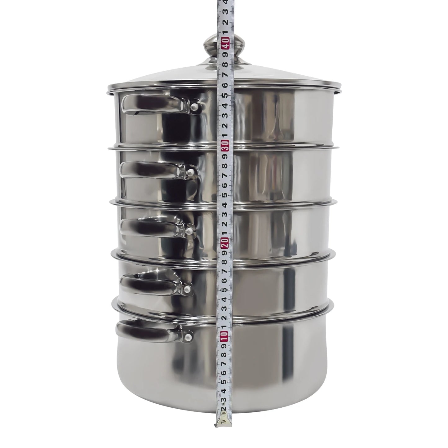5 Tier Stainless Steel Steamer Pot Set