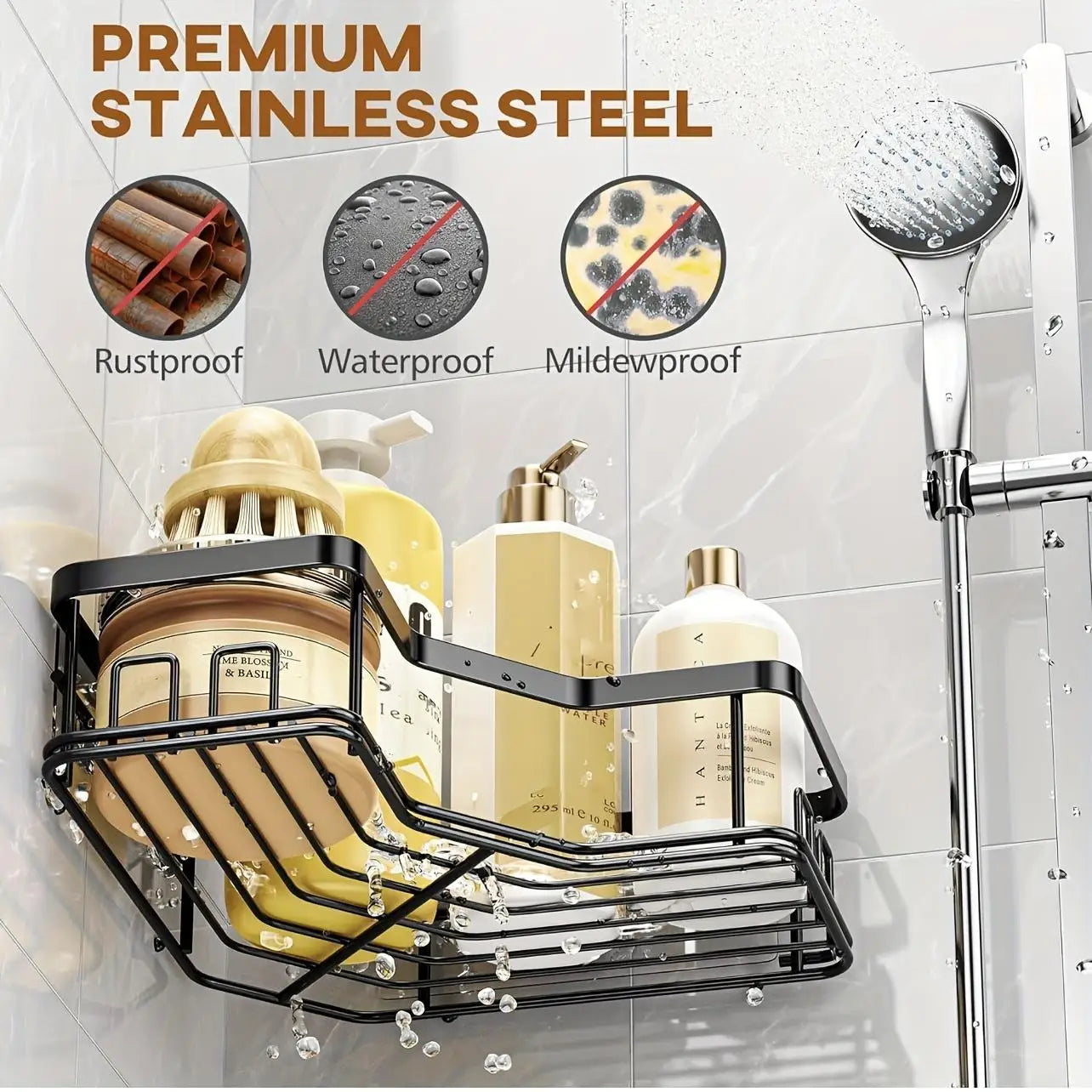 3/5 Pack Shower Organizer