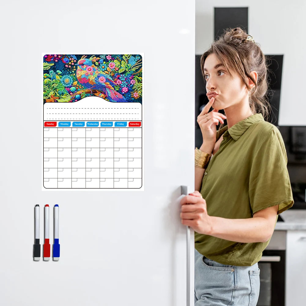 Diamond Art Magnet Whiteboard