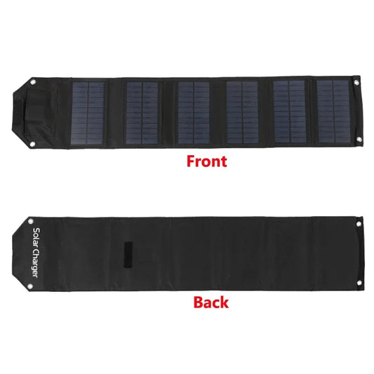 60W 80W 100W Foldable Solar Panel 5V USB Portable Folding Bag Battery Charger for Phone Outdoor Camping Waterproof Power Bank
