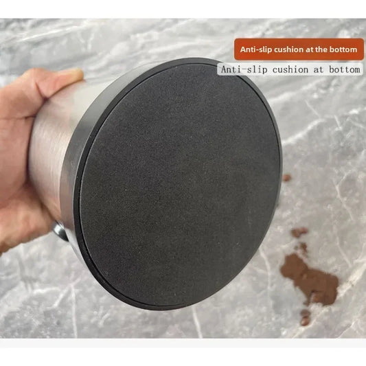 Coffee Ground Knock Box with Rubber Ring Beveled Coffee Ground Bin