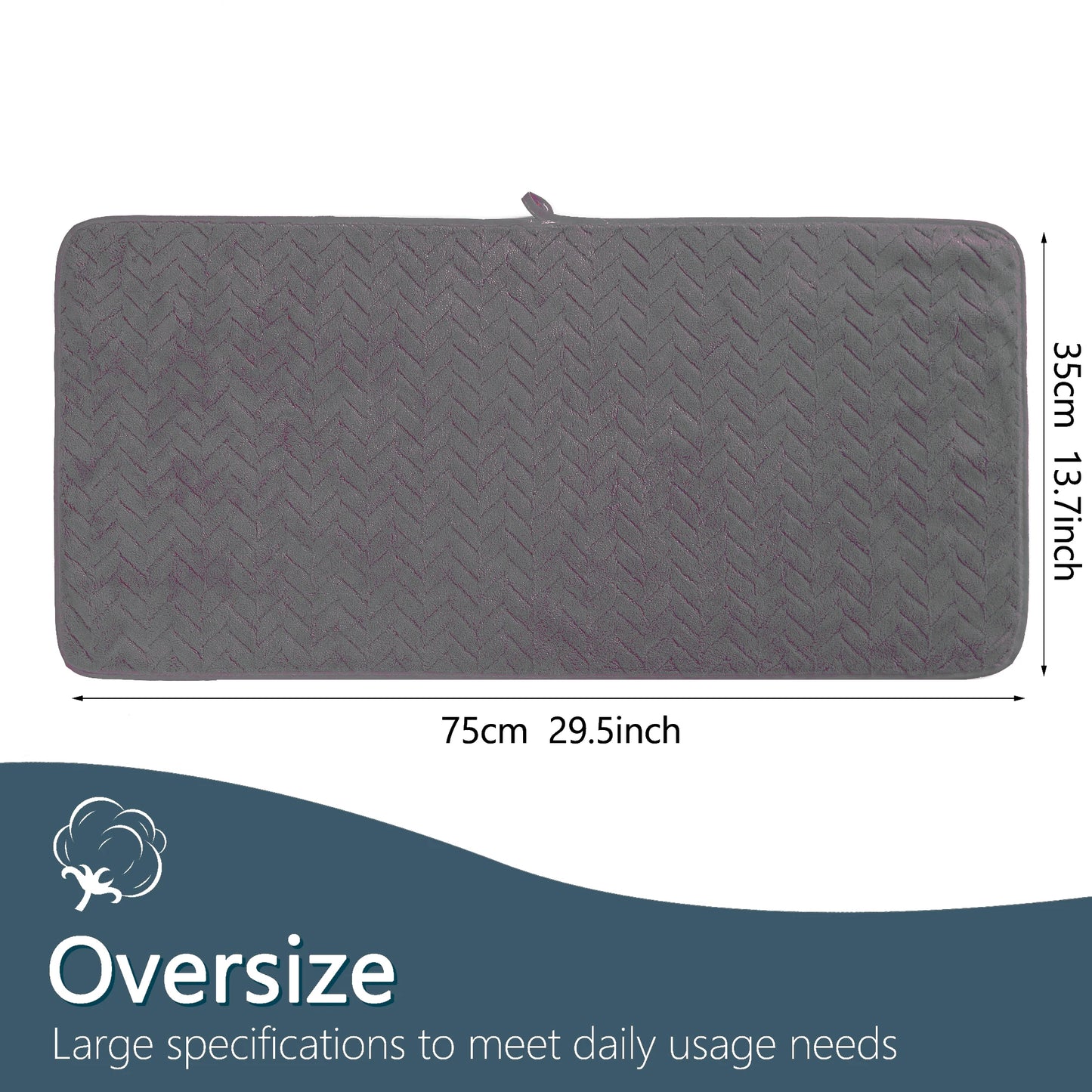 4 Piece Solid Color Towel Set