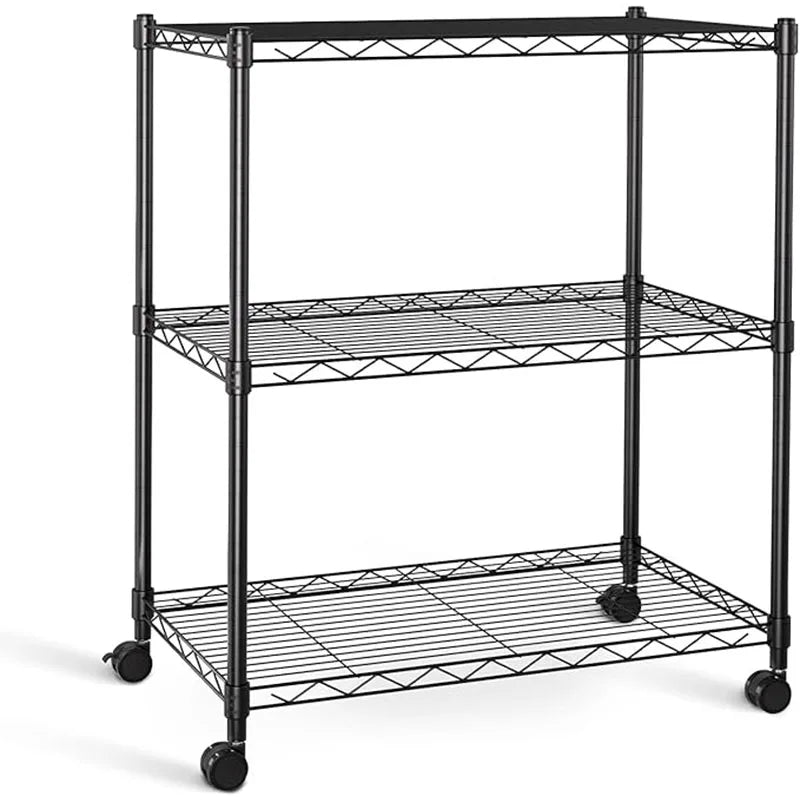 YSSOA 3-Shelf Wire Rack, 750Lb Capacity
