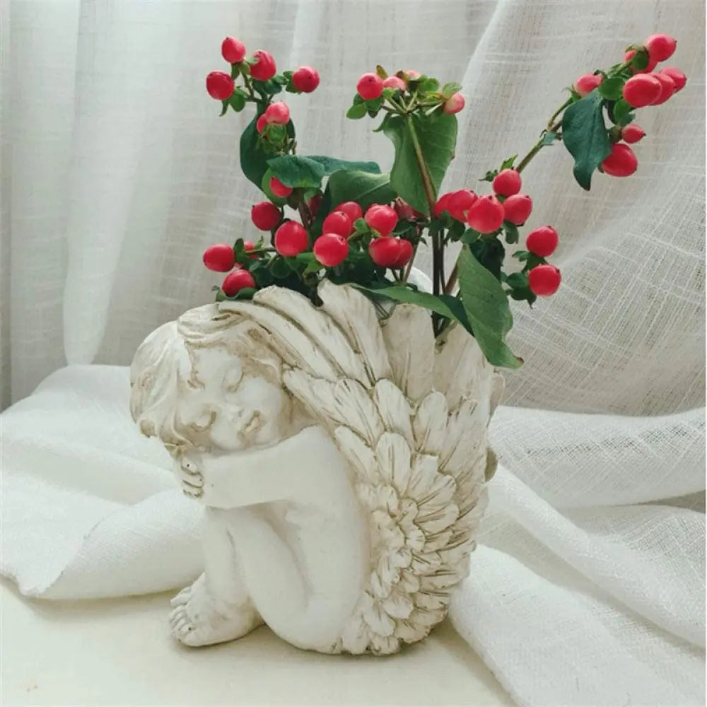 Resin Sculptures Crafts Vintage Angel