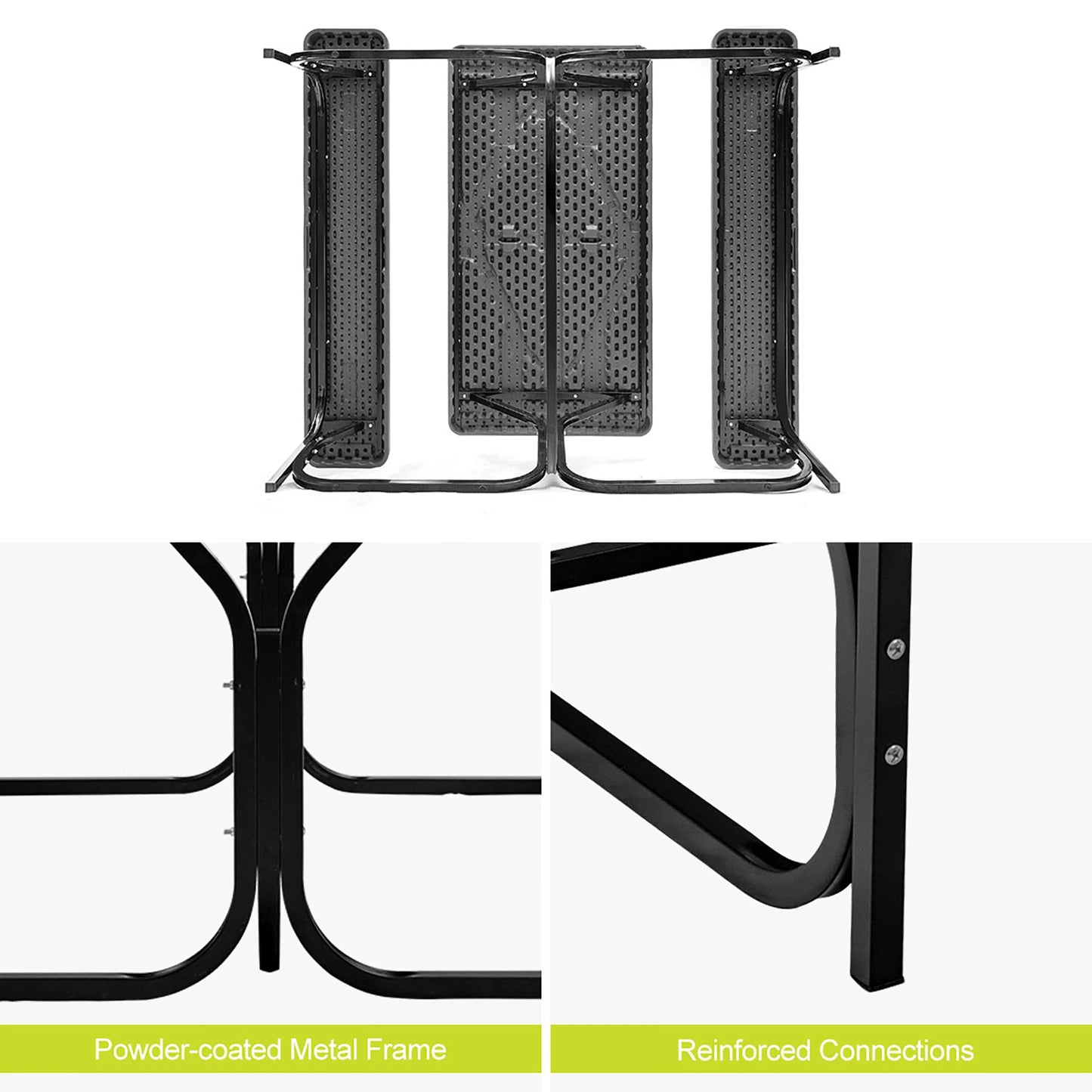 Outdoor Picnic Table Bench Set