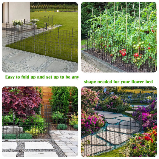 24" Outdoor Garden Fence