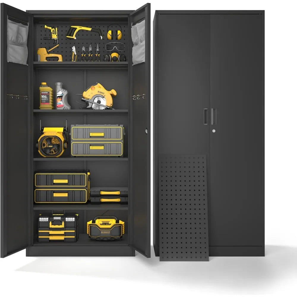 Metal Garage Storage Cabinet with Locking Doors
