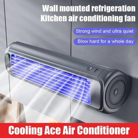 Three-speed Summer Kitchen Fan Wall Portable Conditioner Cooling Air Fan
