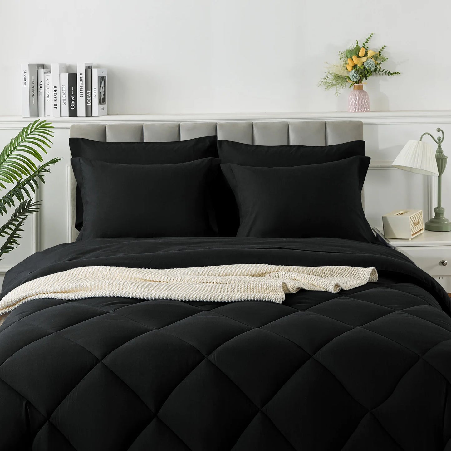 5-7 Pieces Bed in a Bag, Bedding Set
