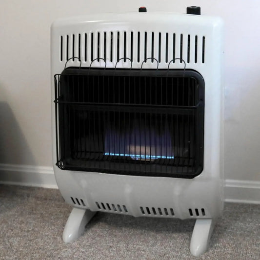HOME.MHVFBF20LPT 20,000 BTU Blue Flame Vent Free Propane Heater