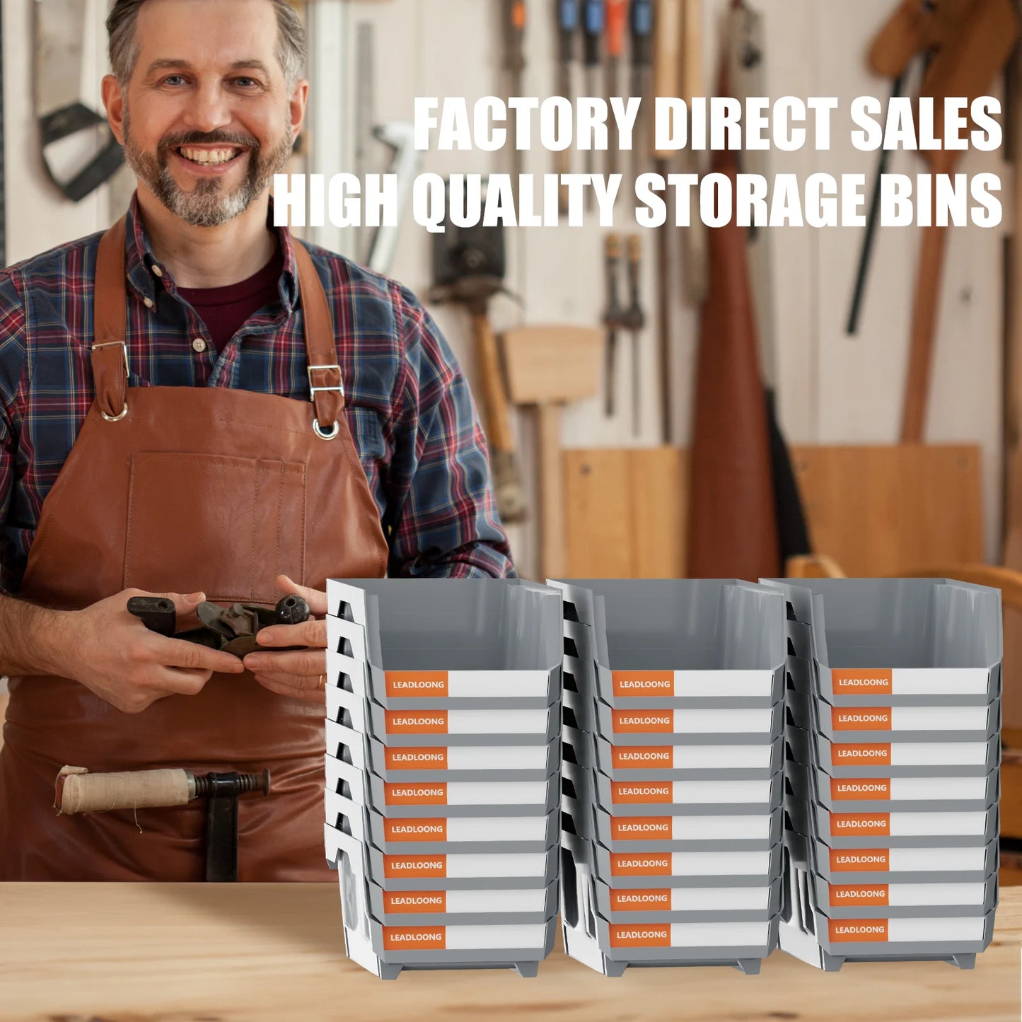 24pcs 5x4*3"Tray Organizer