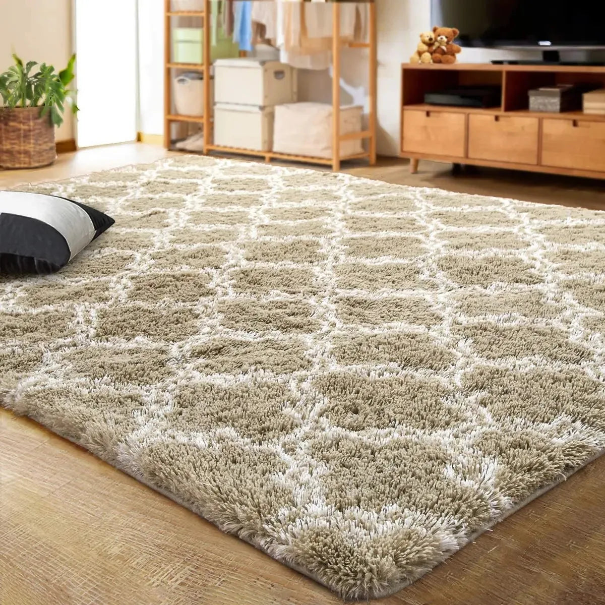 Large Shag Area Rugs
