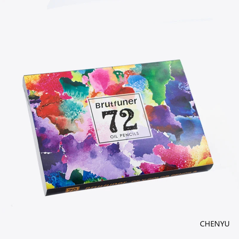 Brutfuner 48/72/120/150/160/180Colors Pencils Professional Oil Wood Soft Watercolor Pencil For School Draw Sketch Art Supplies