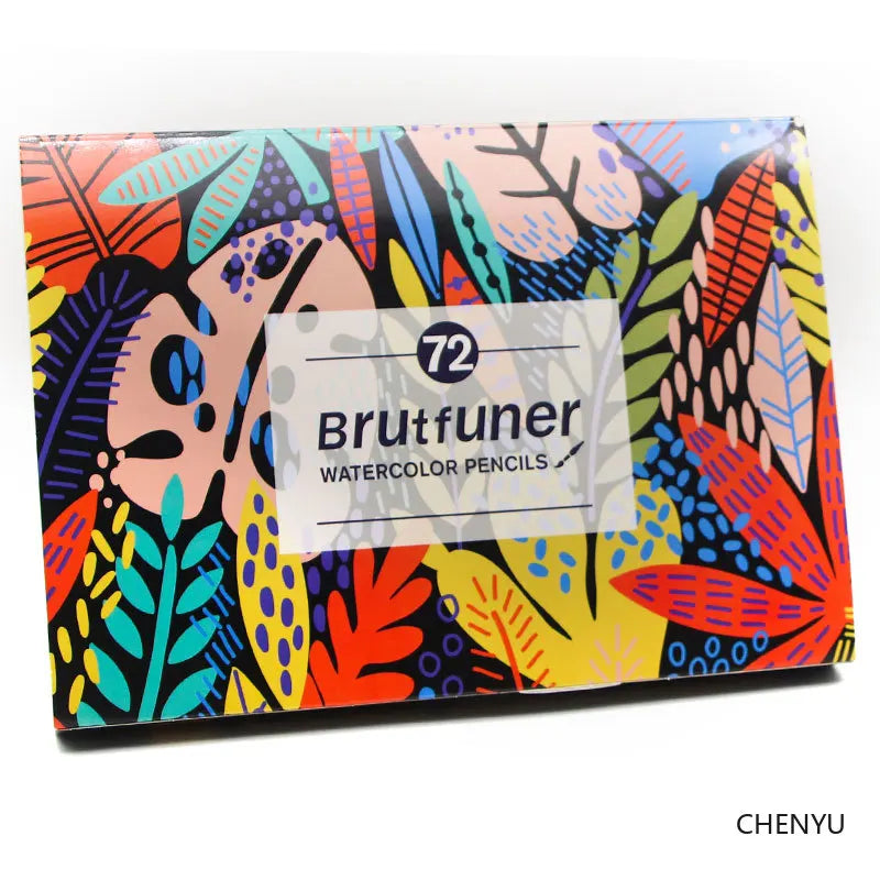 Brutfuner 48/72/120/150/160/180Colors Pencils Professional Oil Wood Soft Watercolor Pencil For School Draw Sketch Art Supplies