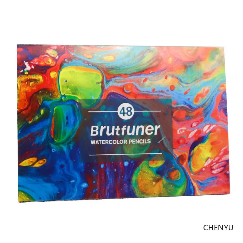 Brutfuner 48/72/120/150/160/180Colors Pencils Professional Oil Wood Soft Watercolor Pencil For School Draw Sketch Art Supplies