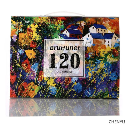 Brutfuner 48/72/120/150/160/180Colors Pencils Professional Oil Wood Soft Watercolor Pencil For School Draw Sketch Art Supplies