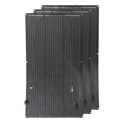 solar panel kit and 300w 200w 100w flexible solar panels 12v 24v high efficiency battery charger module