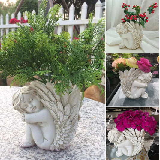 Resin Sculptures Crafts Vintage Angel