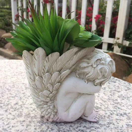 Resin Sculptures Crafts Vintage Angel