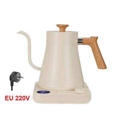 1200W Intelligent Constant Temperature Electric Kettle Hand Brewed Coffee Pot Gooseneck Pot Used for Brewing Milk Powder