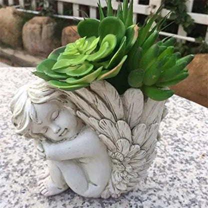 Resin Sculptures Crafts Vintage Angel