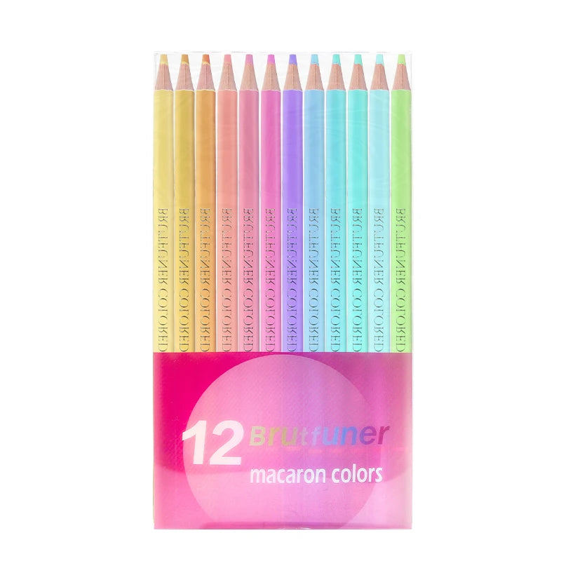 Brutfuner 48/72/120/150/160/180Colors Pencils Professional Oil Wood Soft Watercolor Pencil For School Draw Sketch Art Supplies