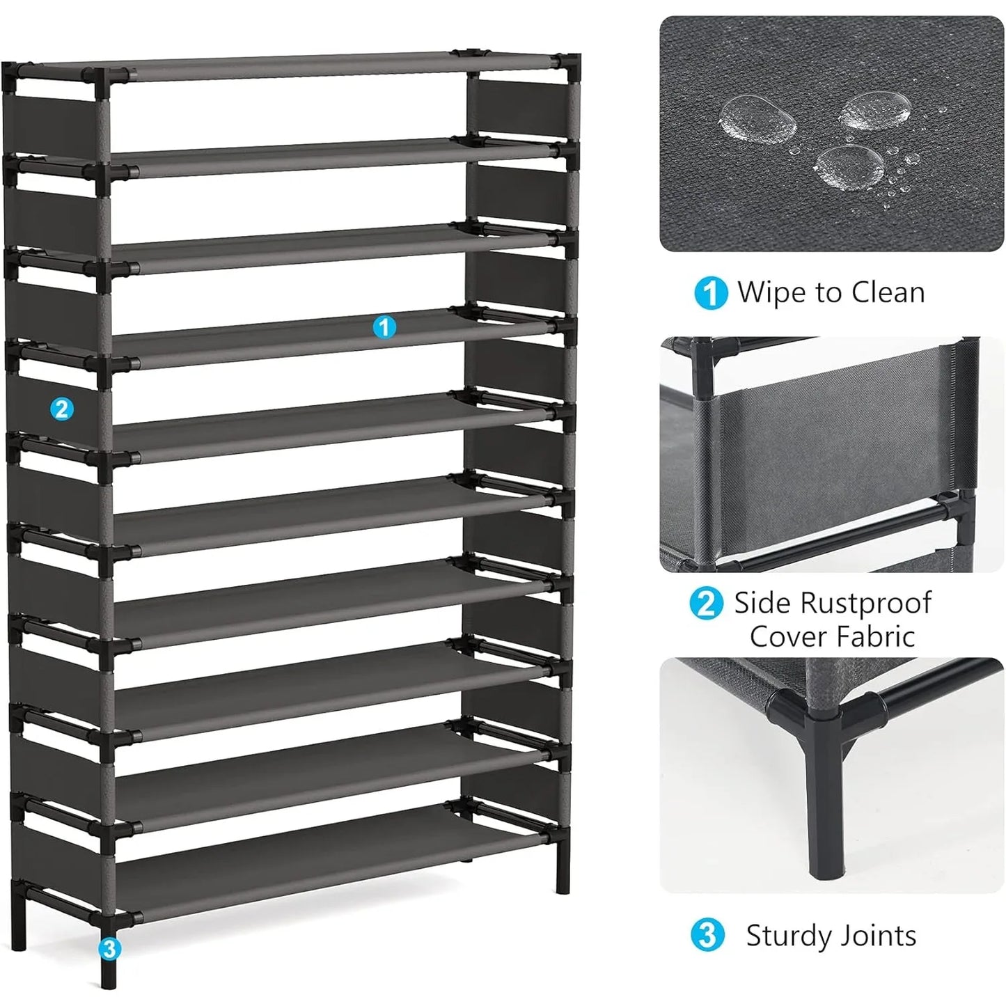 50 Pair Multi-layer storage Rack