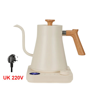 1200W Intelligent Constant Temperature Electric Kettle Hand Brewed Coffee Pot Gooseneck Pot Used for Brewing Milk Powder