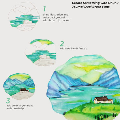 Ohuhu Art Markers Set