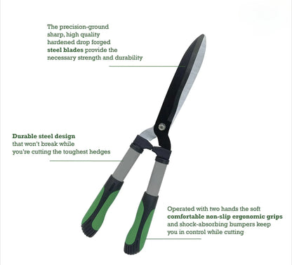 20-inch Patio Garden Gardening Hedge Shears