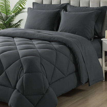 5-7 Pieces Bed in a Bag, Bedding Set