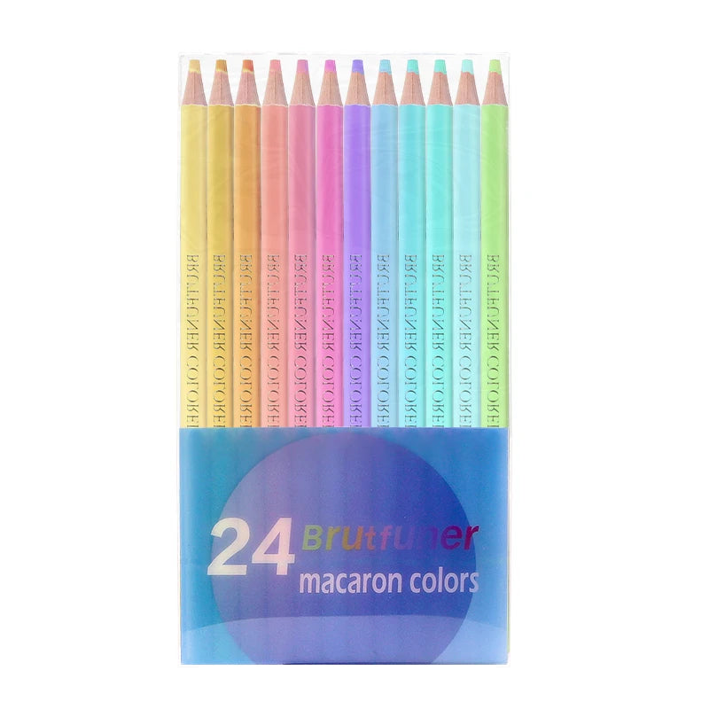 Brutfuner 48/72/120/150/160/180Colors Pencils Professional Oil Wood Soft Watercolor Pencil For School Draw Sketch Art Supplies