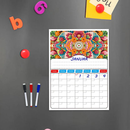 Diamond Art Magnet Whiteboard
