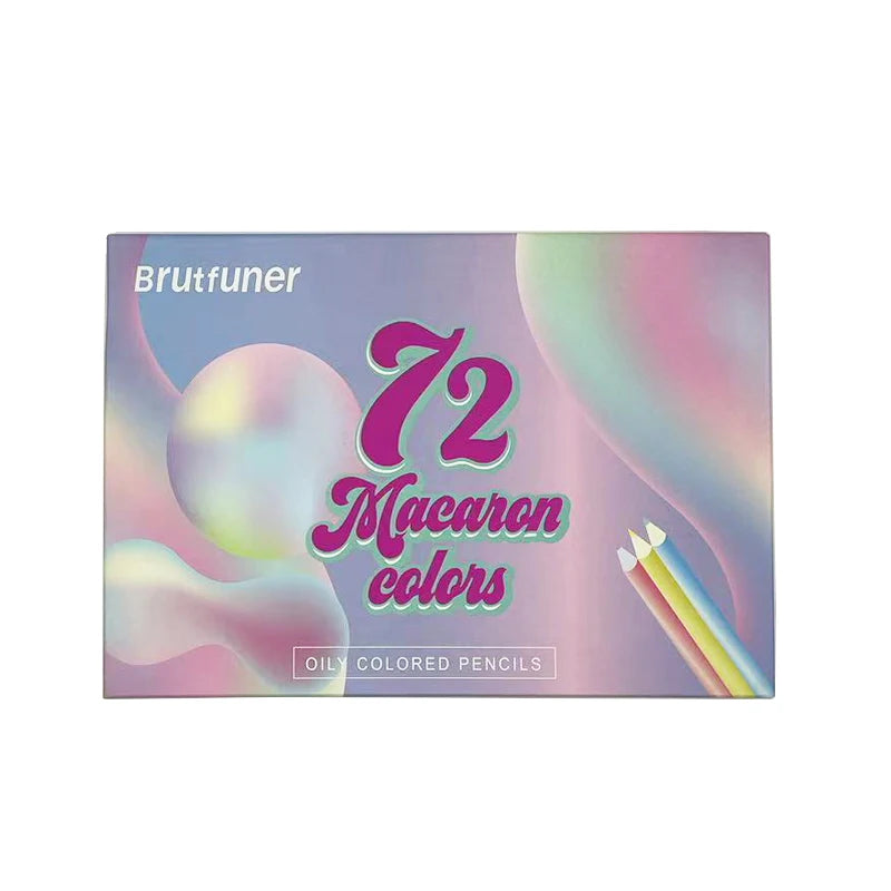 Brutfuner 48/72/120/150/160/180Colors Pencils Professional Oil Wood Soft Watercolor Pencil For School Draw Sketch Art Supplies